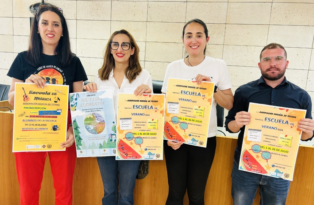 La Escuela de Verano de la Agrupación Musical ofrece una amplia oferta didáctica, lúdica y de entretenimiento